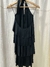VESTIDO NEGRO - CON CAPAS - VITAMINA - 3 - LYCRA (E465) - comprar online