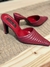 ZAPATITOS - 38 - COLOR MALBEC - CECILIA NURI (E467) - comprar online