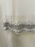 VESTIDO BLANCO - ROSH - CON STRASS - 42 (E472)