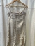VESTIDO NATURAL - OJO ROJO IMPORTADO - M - RASO (E473) - comprar online
