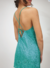 Vestido corto lentejuelas tira fina - comprar online