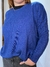 Sweater over mangas trenzadas_OLIVERIA