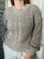 Sweater trenza corto_OLIVERIA