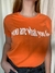 Remera glitter frase