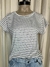 Remera rayada cuello redondo en internet