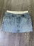 Pollera jean c/cintura short