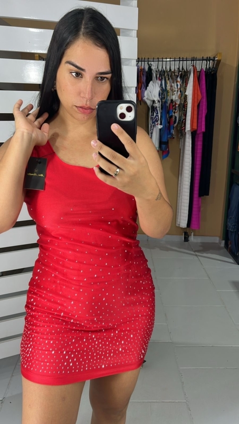 Vestido Strass