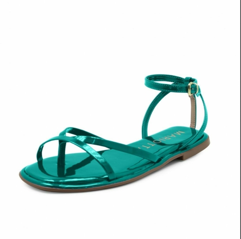 Rasteira Vitro Smeraldo Mariotta