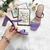 Salto Quadrado Roxo