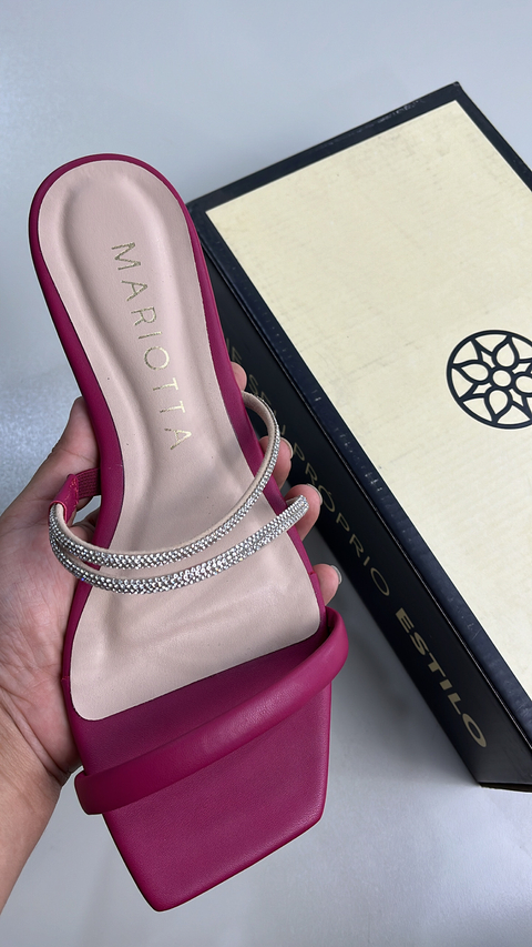 Rasteira Rouge Mariotta