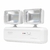 LUMINARIA EMERGENCIA BIVOLT - 1200 LUMENS 2 FAROIS - SEGURIMAX