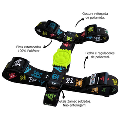 Peitoral H e Guia Tombalatas - Color Skull - comprar online