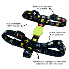 Peitoral H e Guia Tombalatas - Color Skull na internet