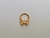 Segmento Titânio PVD Gold 24K Com Borboleta De Zircônias Cravadas - comprar online