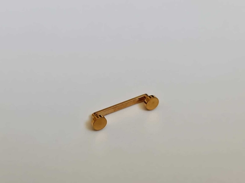 Surface de Titânio PVD Gold 24K Rosca Interna Flat