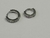 Argola Aço Cirúrgico Com Zircônias Articulada