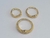 Segmento Aço Cirúrgico PVD Gold 24K Cobra