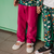 Calça Pantacourt Fúcsia - loja online