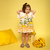 Vestido Hippie Banana Barrado - comprar online