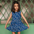 Vestido Retro Passarinho Azul na internet