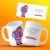 Caneca Divertidamente 2 Frases da Bíblia