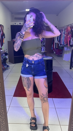 Shorts Jeans Lycra - loja online