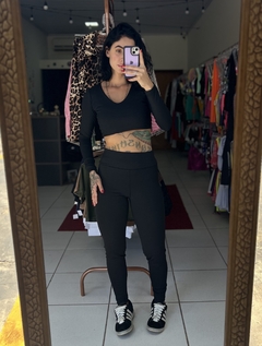Legging Flanelada na internet