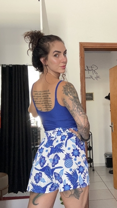 Short Floral Viscose - comprar online