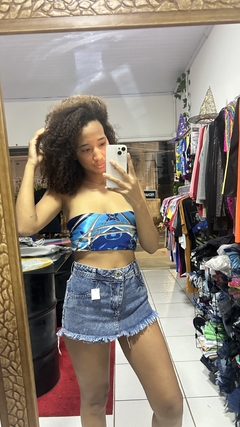 Short Saia Jeans - Ouse By Janaina Dias