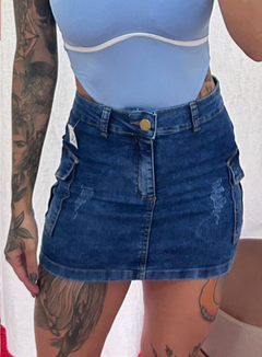 Saia Cargo Lycra - Ouse By Janaina Dias