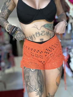 Shortinho Tricô