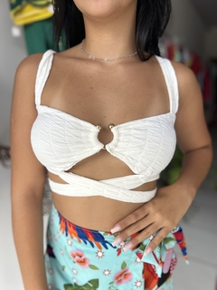 Cropped Nati Amarração - comprar online