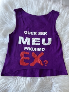 Cropped Ex - Carnaval na internet