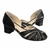 Peep toe Fernanda - cor Preta na internet