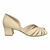 Peep toe Fernanda - cor Aveia