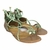 Sandália Laís - Nociola/Verde Metalizado - comprar online