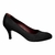Scarpin Cetim - cor Preto
