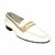 Mocassim modelo Primavera - cor Branco/Bege Natural - comprar online