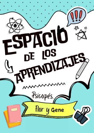 Espacio de los aprendizajes
