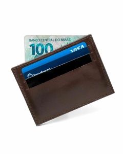 Carteira Couro Legítimo Fin - comprar online
