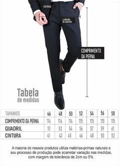 Terno Slim Gold Poliviscose - Lucky Men's