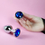 Plug Anal M Aço Brilhante Sexy Import (AZUL)