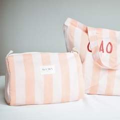 COMBO BOLSO + NECESER SALMON - tienda online