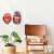 Máscaras indígenas - cerámica decorativa para pared - pintura Kayapó