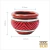 Vaso cerâmico grafismos indígena - Balaio brasileiro - arte do Brasil