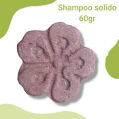 shampoo sólido 60gr Jengibre y Arcilla roja