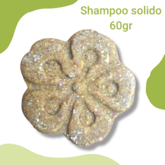shampoo sólido 60gr cúrcuma y manzanilla