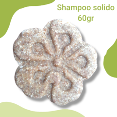 shampoo sólido 60gr manteca karite y aceite rosa mosqueta