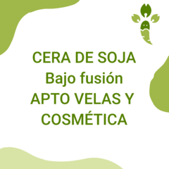 Cera de soja 1 kg