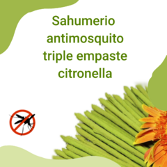 Sahumerio Antimosquito x5